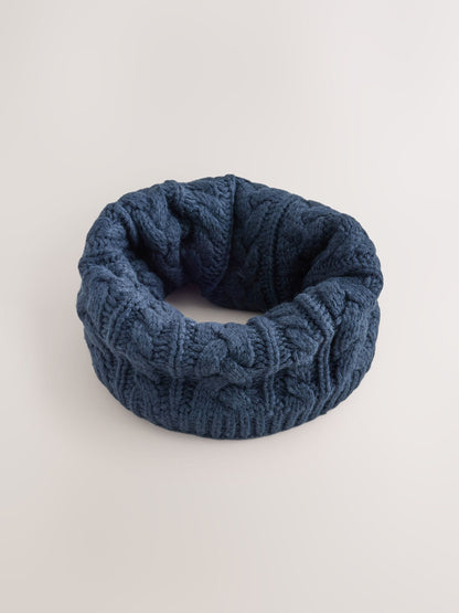 Dsiney Kidz - Navy Cable Snood (1-16yrs) image 1