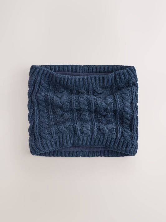 Dsiney Kidz - Navy Cable Snood (1-16yrs) image 2