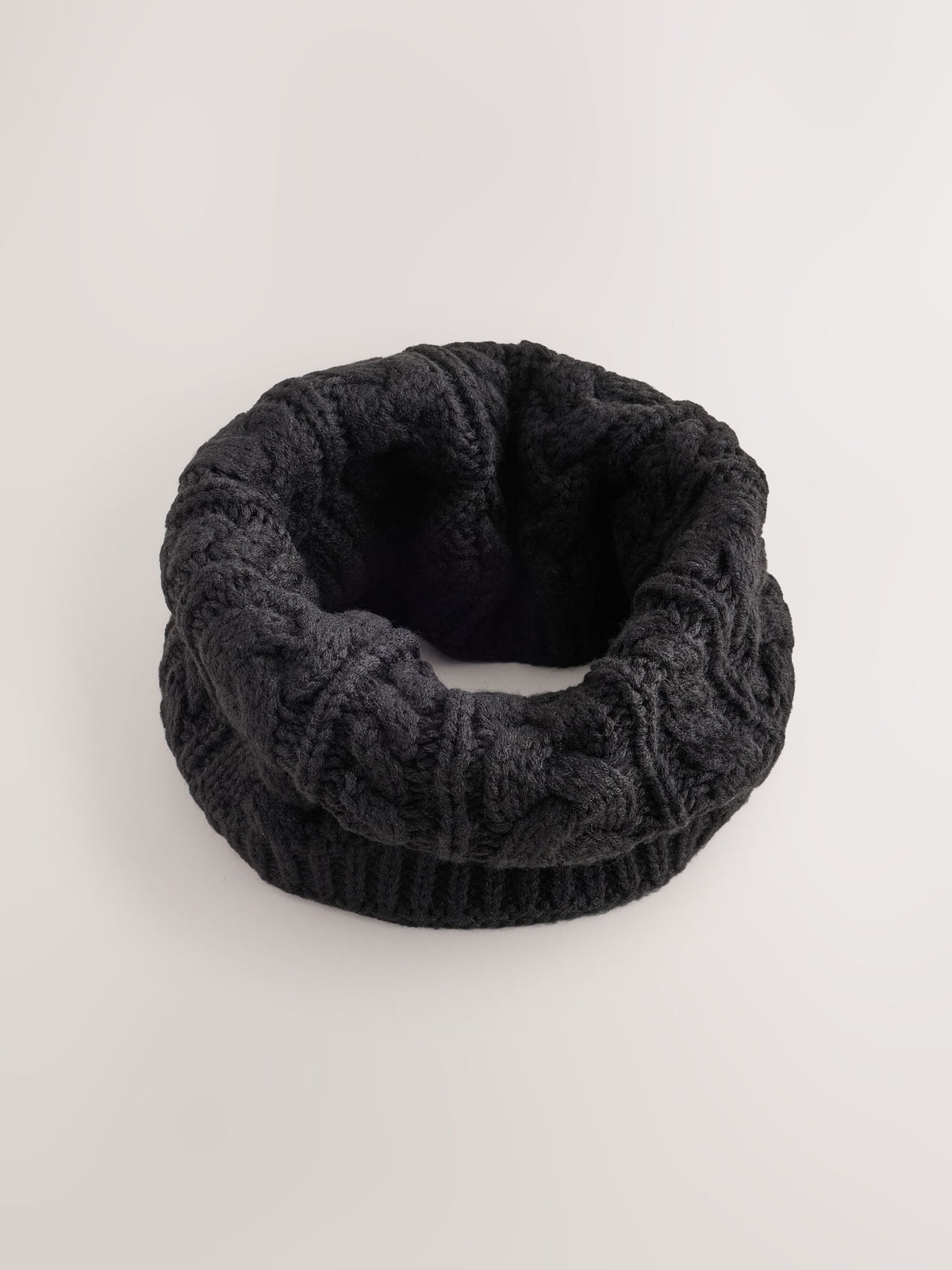 Dsiney Kidz - Black Cable Snood (1-16yrs) image 1