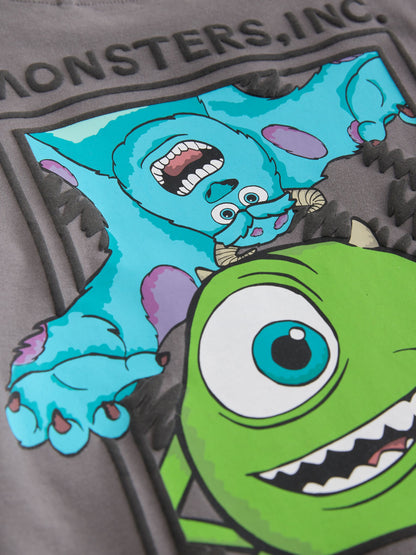 Dsiney Kidz - Charcoal Grey Monsters Inc. Long Sleeve T-Shirt (6mths-8yrs) image 4