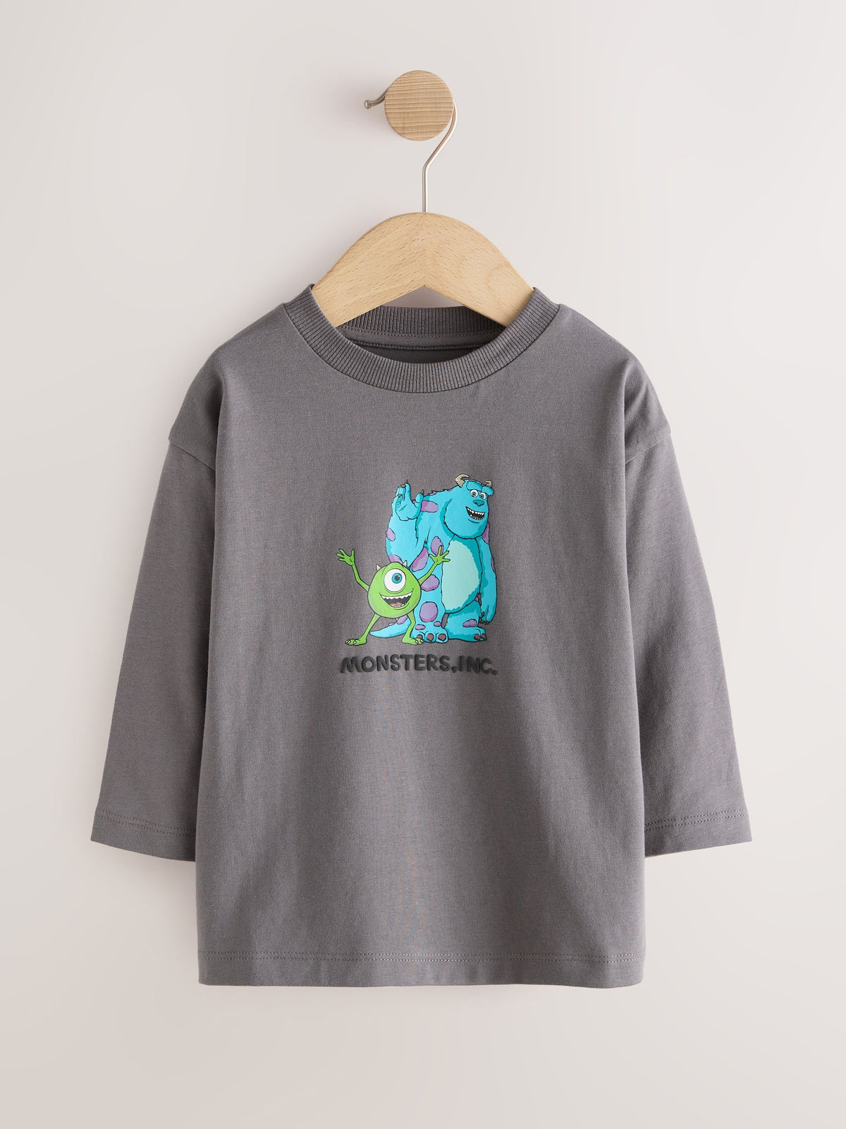 Dsiney Kidz - Charcoal Grey Monsters Inc. Long Sleeve T-Shirt (6mths-8yrs) image 5
