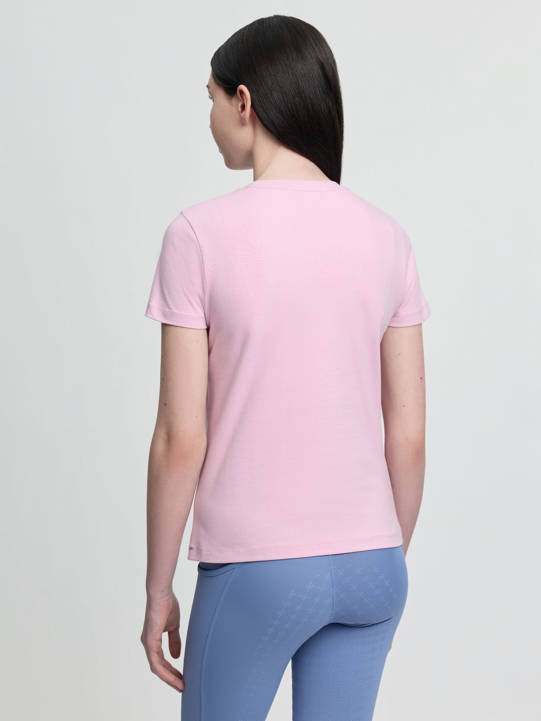 LeMieux Light Pink Young Rider Arianna Fondant T-Shirt image 2