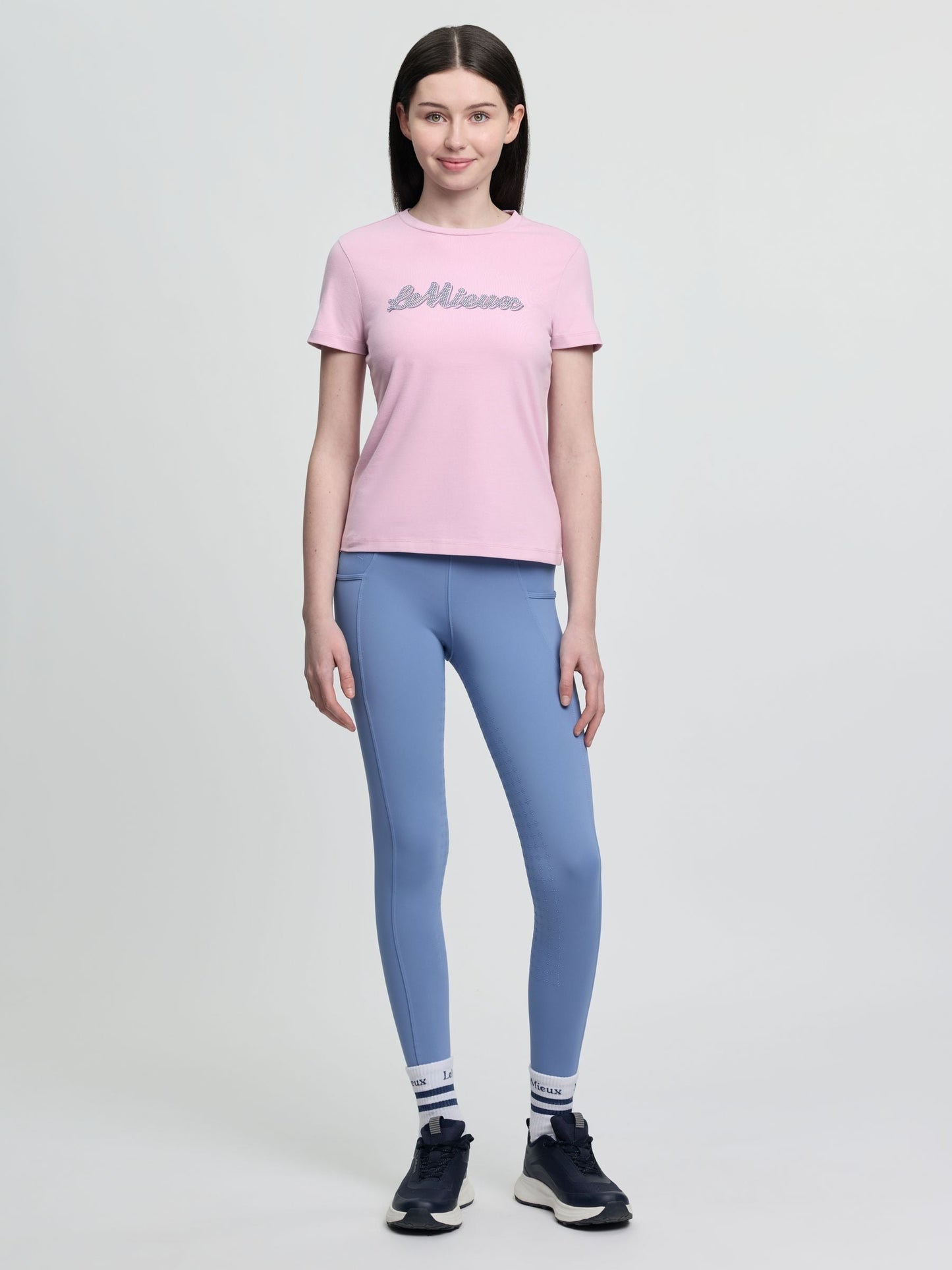 LeMieux Pink Young Rider Arianna Fondant T-Shirt image 3