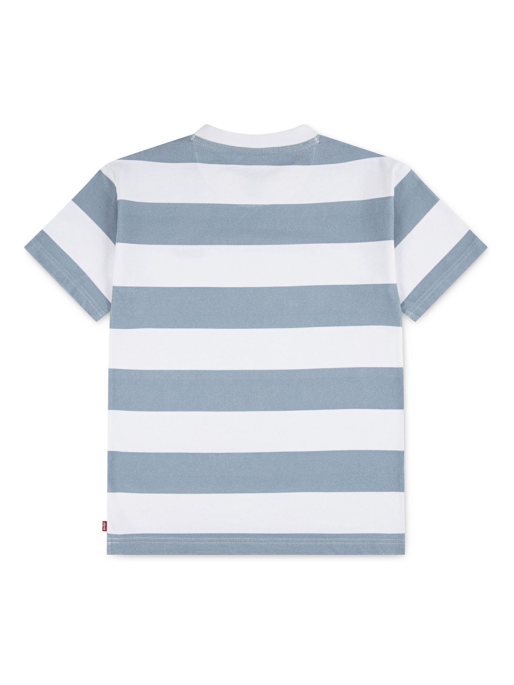 Levi's Grey Big Stripe Short Sleeve T-Shirt image 5