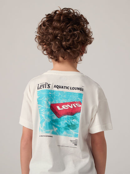 Levi's Green Aquatic Lounge Short Sleeve T-Shirt image 3