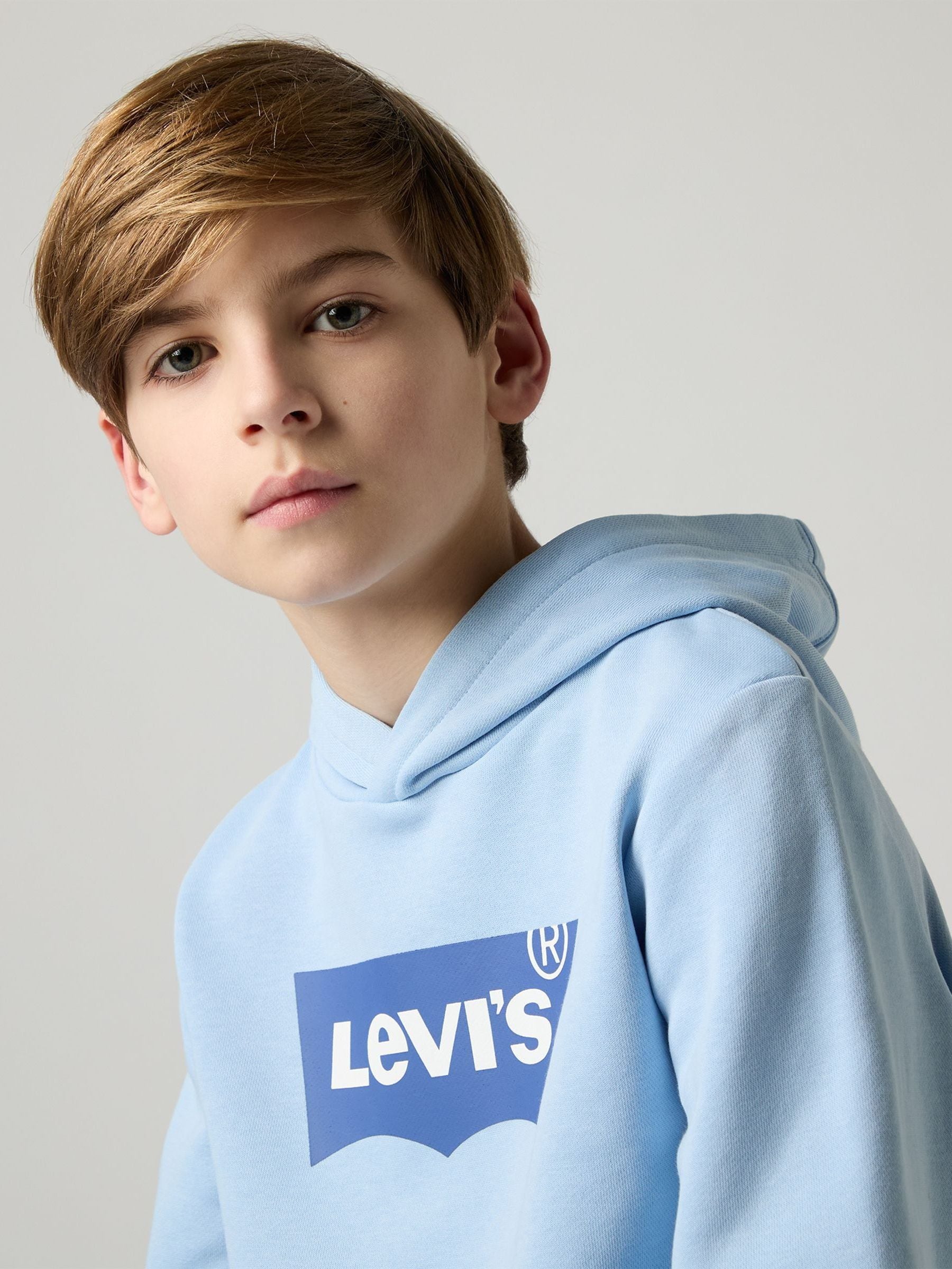 Dsiney Kidz - Levi's® Blue Batwing Pullover Hoodie image 1