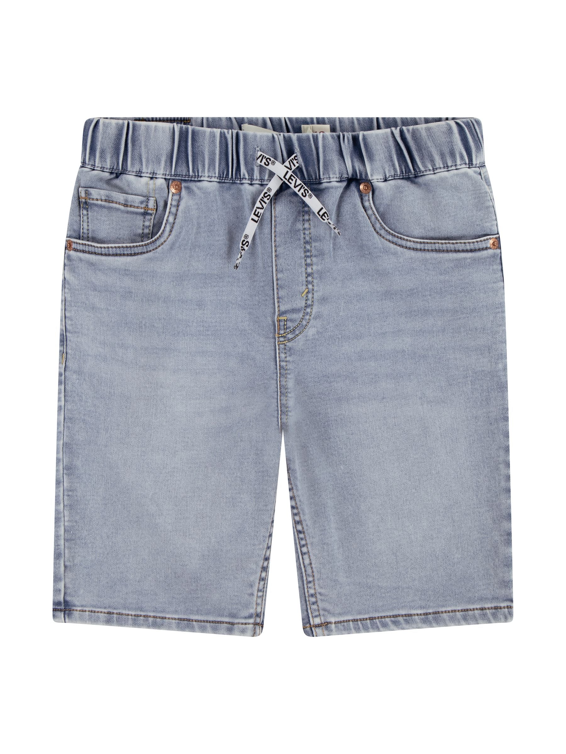 Dsiney Kidz - Levi's Light Blue Skinny Fit Pull On Dobby Shorts image 1