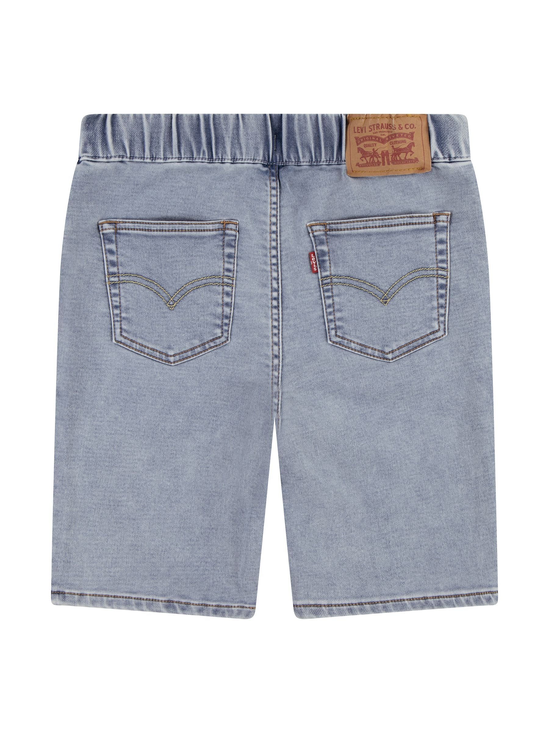 Dsiney Kidz - Levi's Light Blue Skinny Fit Pull On Dobby Shorts image 2