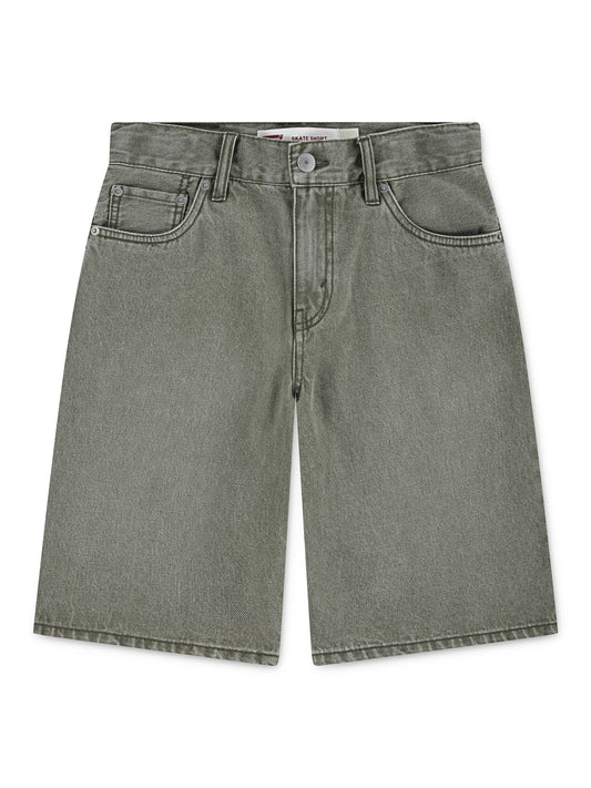 Levi's Green Baggy Denim Skate Shorts image 1