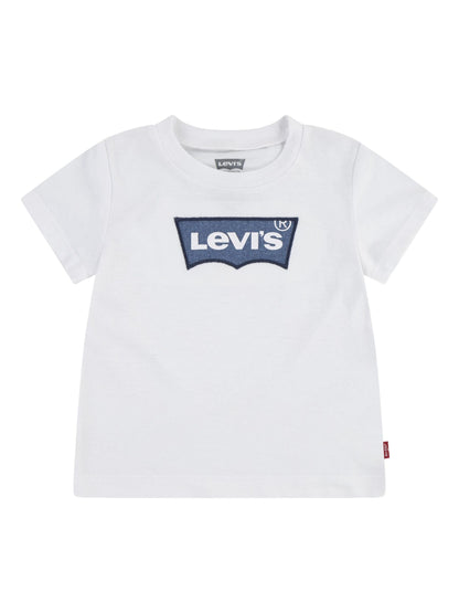 Levi's® White My First Batwing Short Sleeve T-Shirt image 1