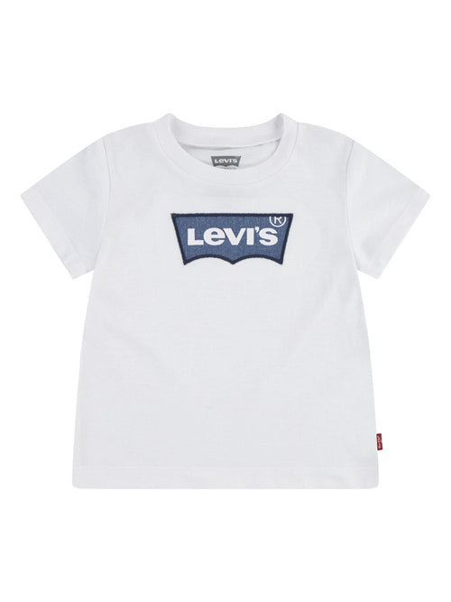 Levi's® White My First Batwing Short Sleeve T-Shirt image 1