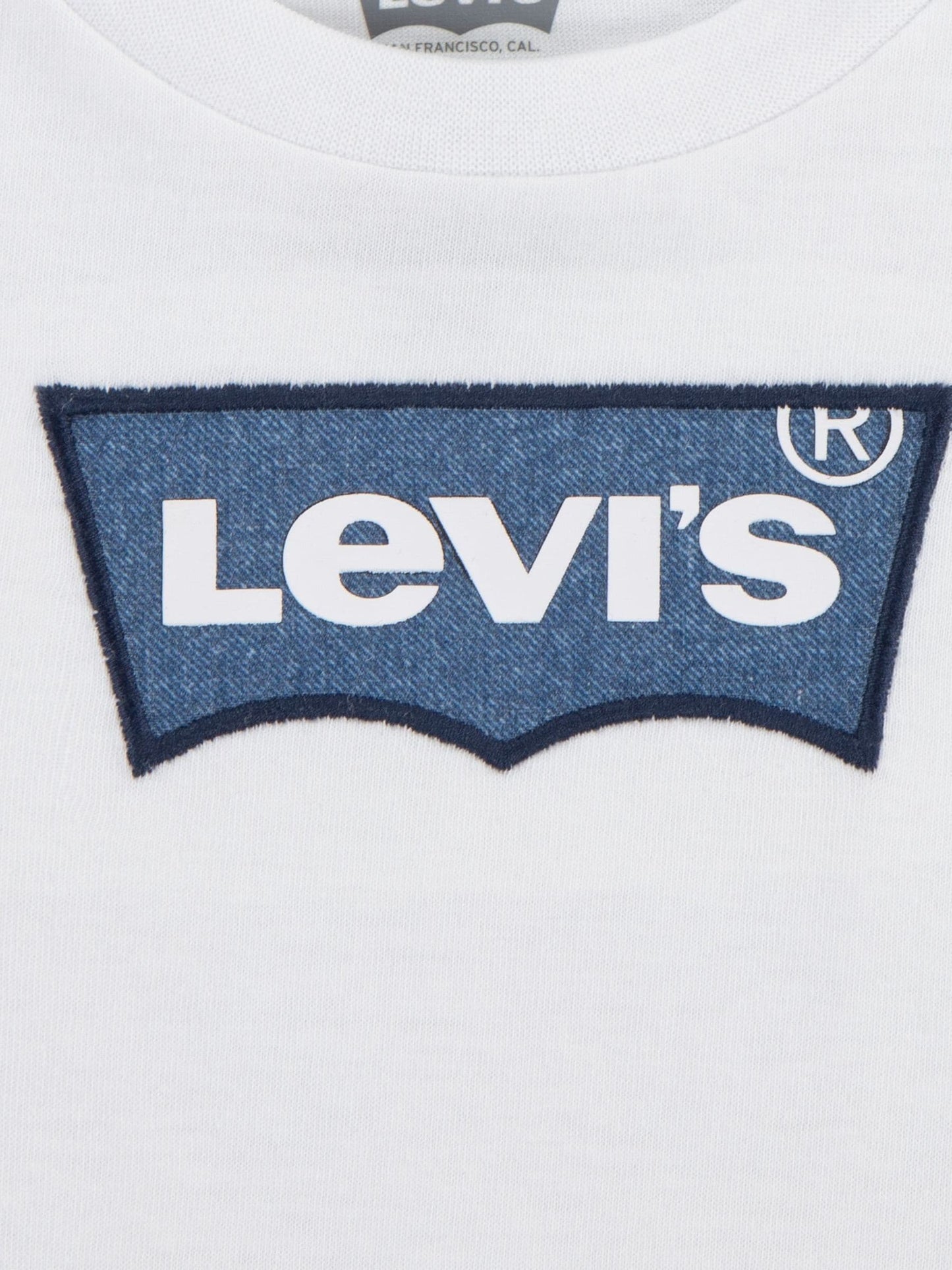 Levi's® White My First Batwing Short Sleeve T-Shirt image 3