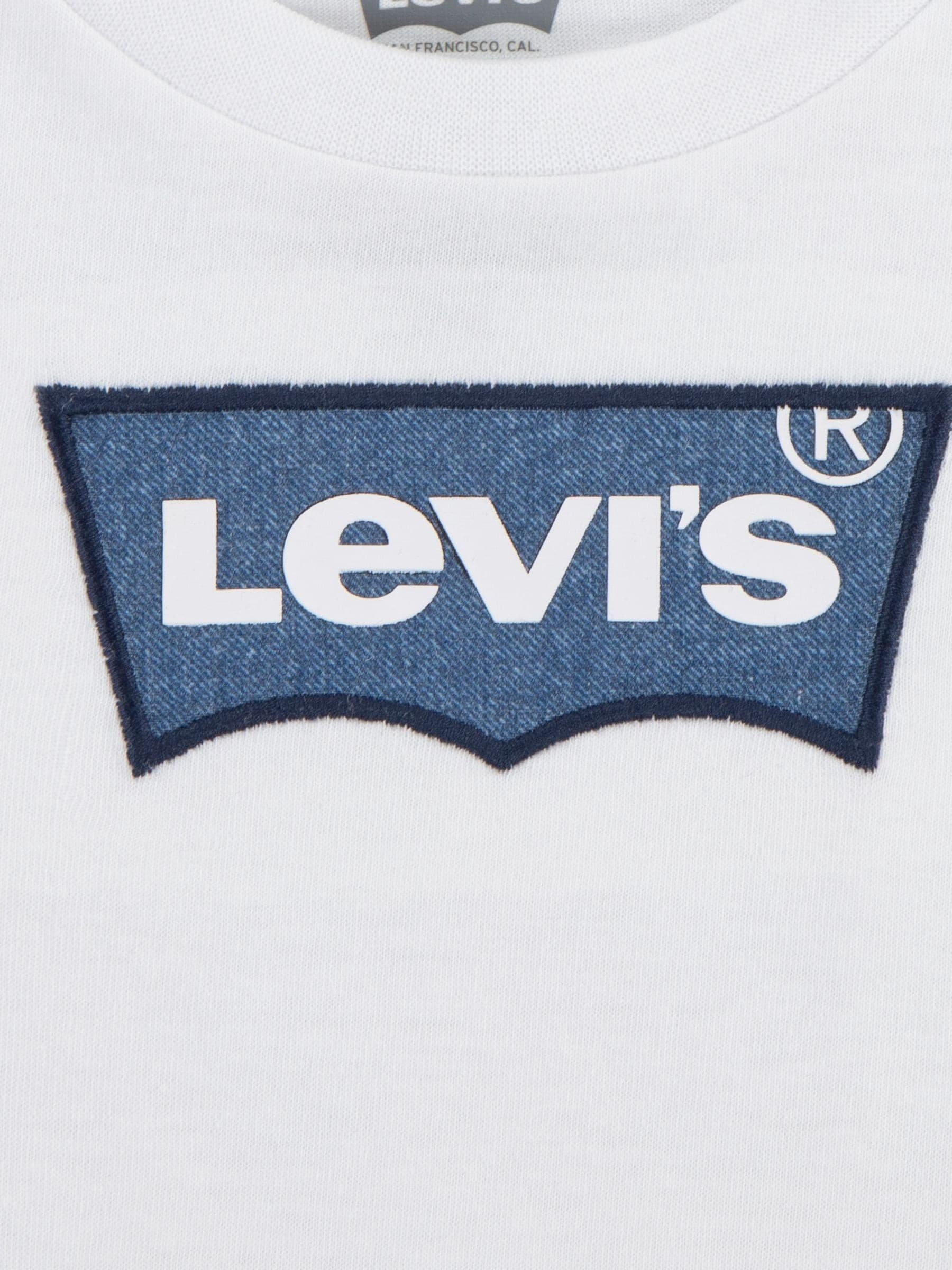 Levi's® White My First Batwing Short Sleeve T-Shirt image 3