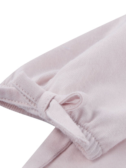 Levi's Pink Bow Short Sleeve T-Shirt and Belted Shorts 2 Piece Set image 4