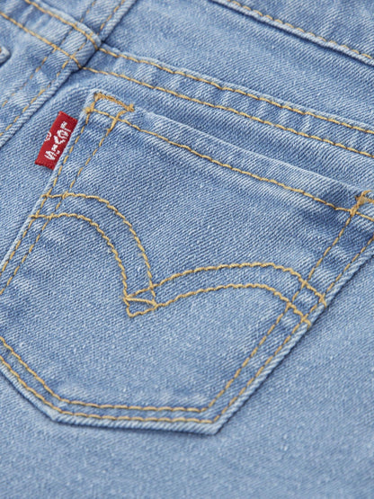 Levi's® Blue Cowboy Bear Short Sleeve T-Shirt and Pleated Shorts Set 2 Piece image 4