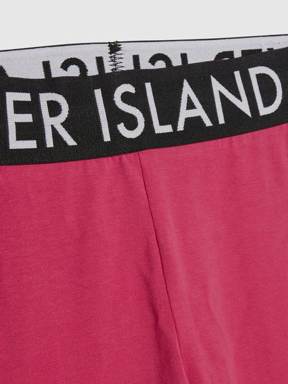 Dsiney Kidz - River Island Pink Logo Stripe Top & Leggings Set image 4