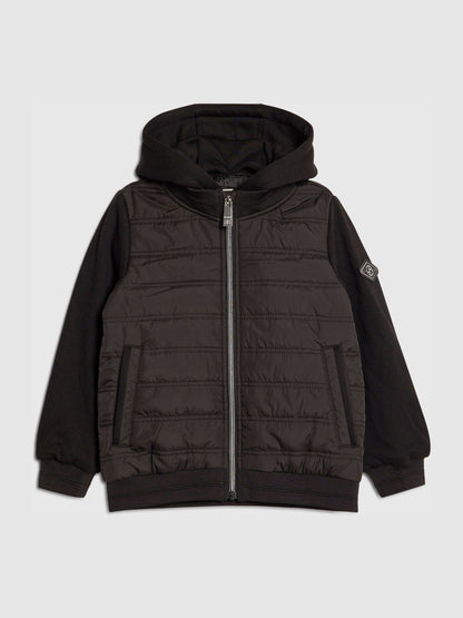 Dsiney Kidz - River Island Black Hooded Hybrid Jacket image 1