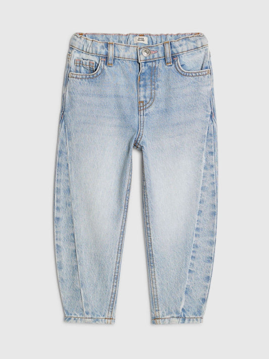 Dsiney Kidz - River Island Blue Barrel Leg Jeans image 1