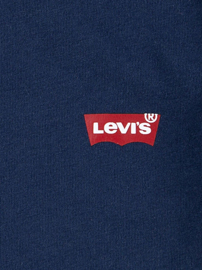 Levi's® Blue Batwing Short Sleeve T-Shirt and Knit Shorts 2 Piece Set image 4