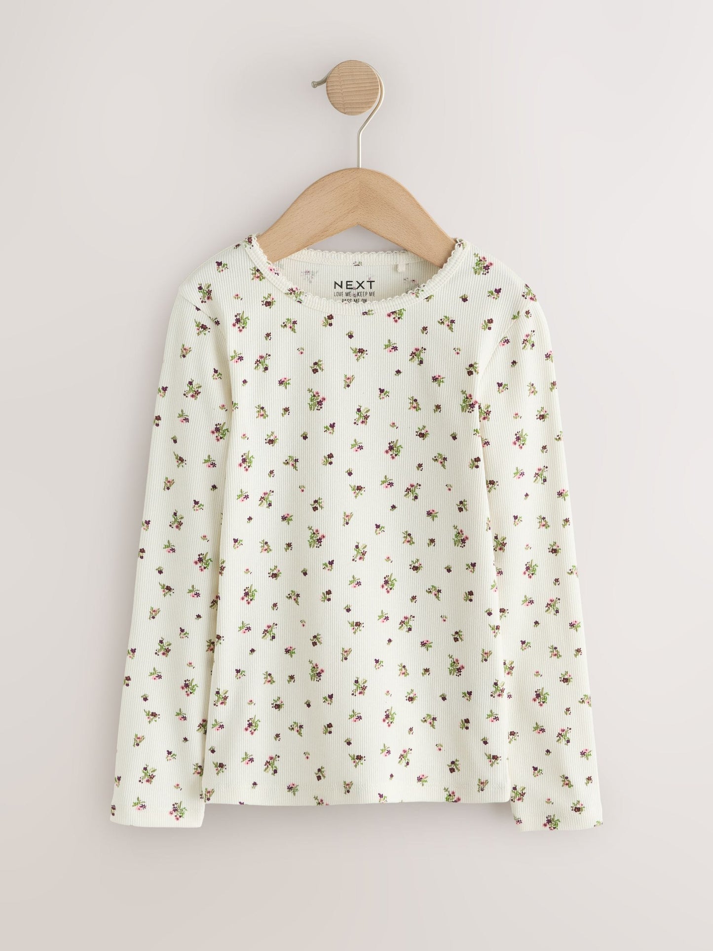 Dsiney Kidz - Green Butterfly Beaded Long Sleeve Tops 4 Pack (3-16yrs) image 6