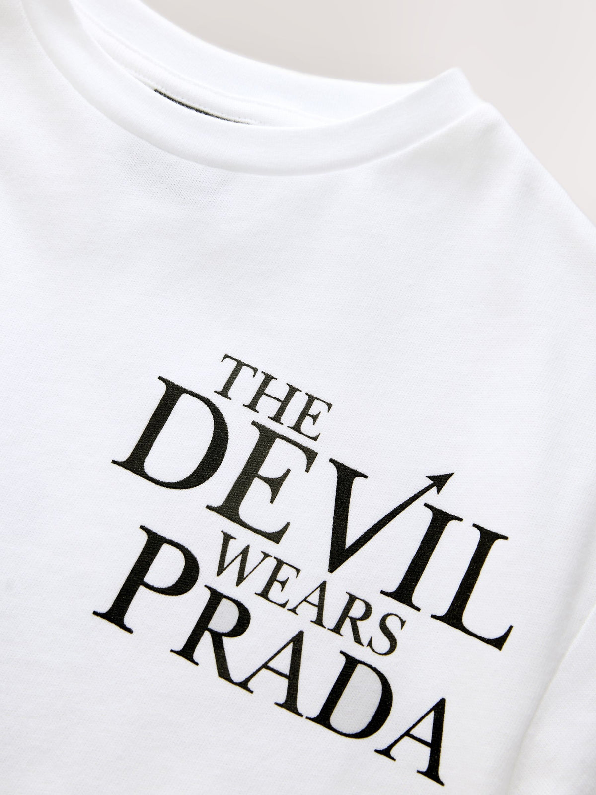Dsiney Kidz - White The Devil Wears Prada Oversized Graphic T-Shirt (3-16yrs) image 8