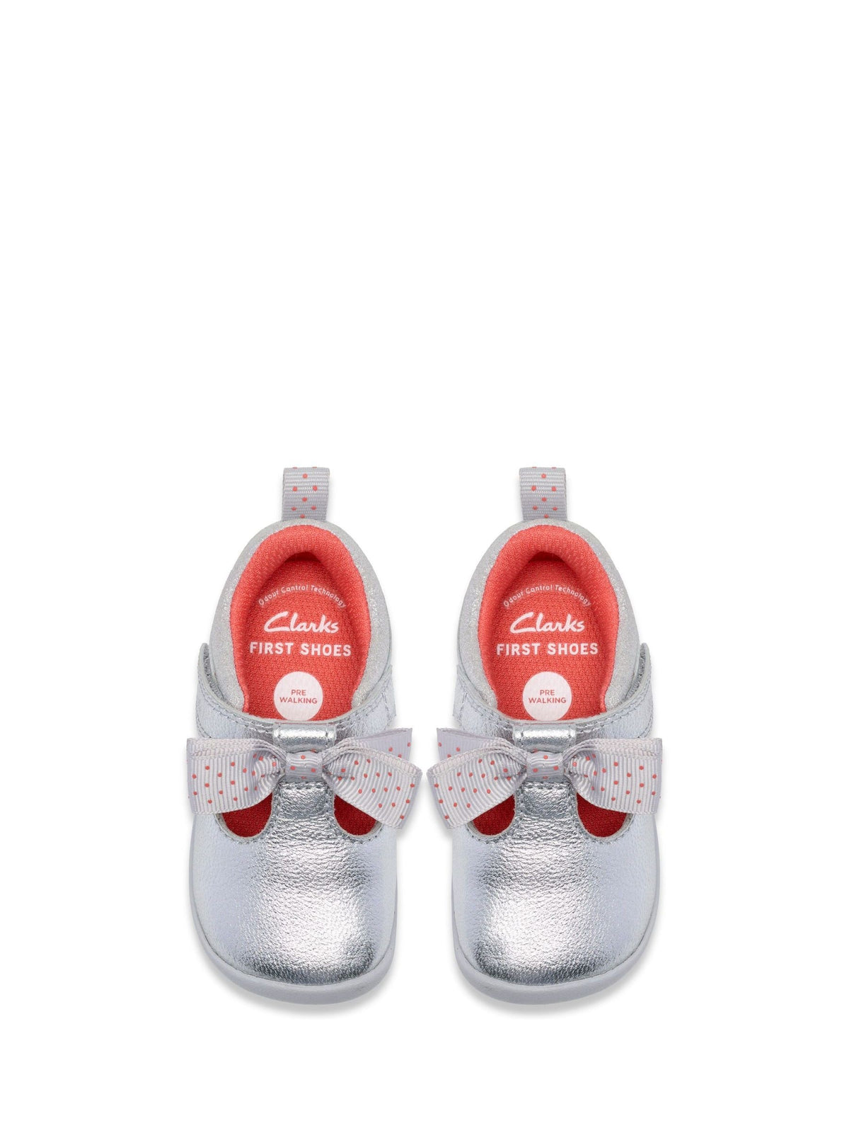 Dsiney Kidz - Clarks Silver Roamer Trim Silver First Steps Shoes image 4