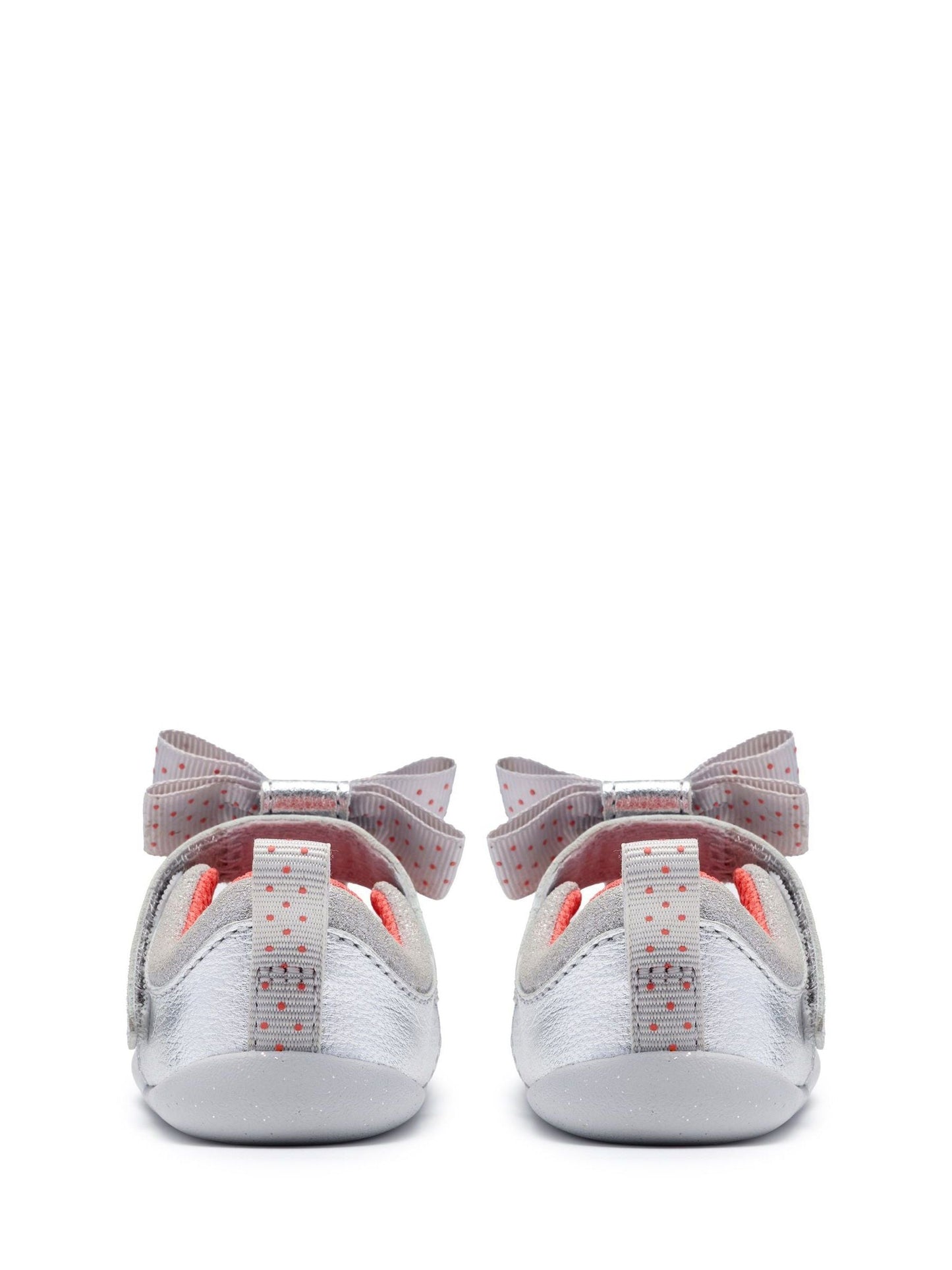 Dsiney Kidz - Clarks Silver Roamer Trim Silver First Steps Shoes image 5