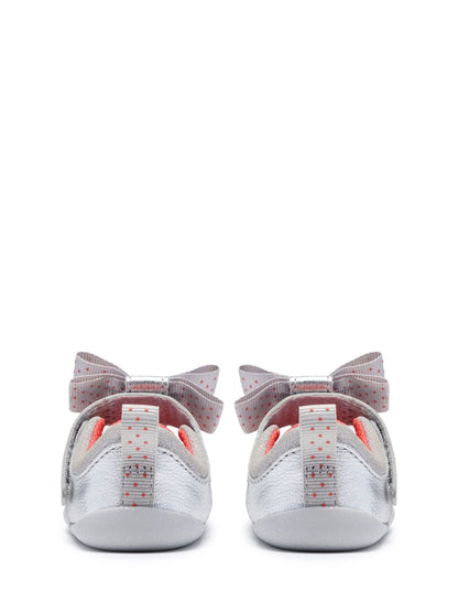 Dsiney Kidz - Clarks Silver Roamer Trim Silver First Steps Shoes image 5