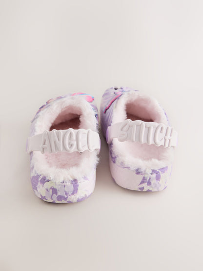 Lilo & Stitch Fur Lined Slipper Clogs image 4