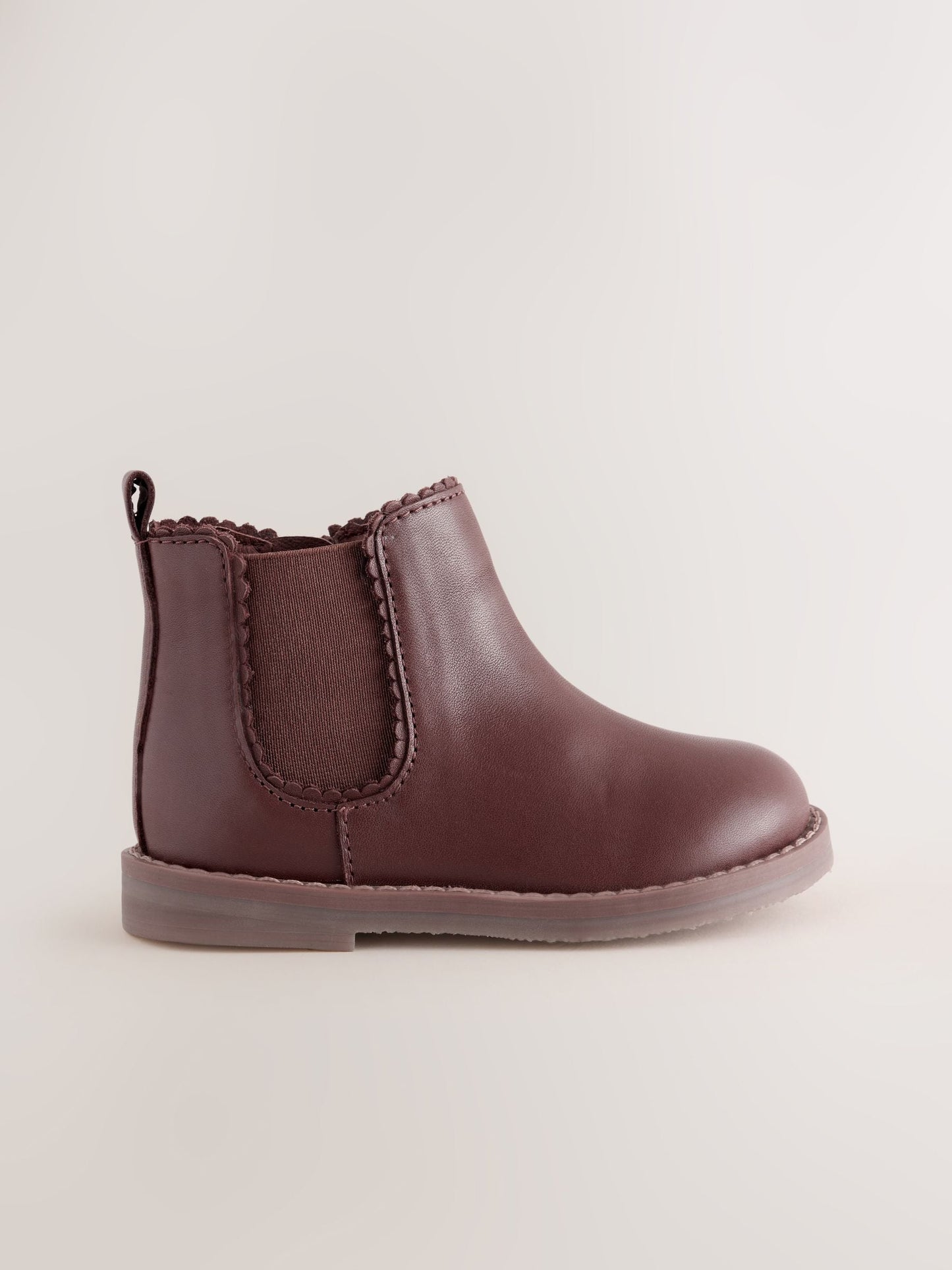 Tan Brown Leather Chelsea Ankle Boots image 2