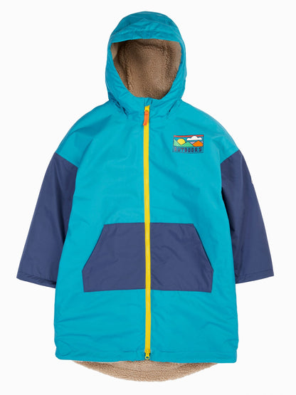 Frugi Blue Changing Robe image 1