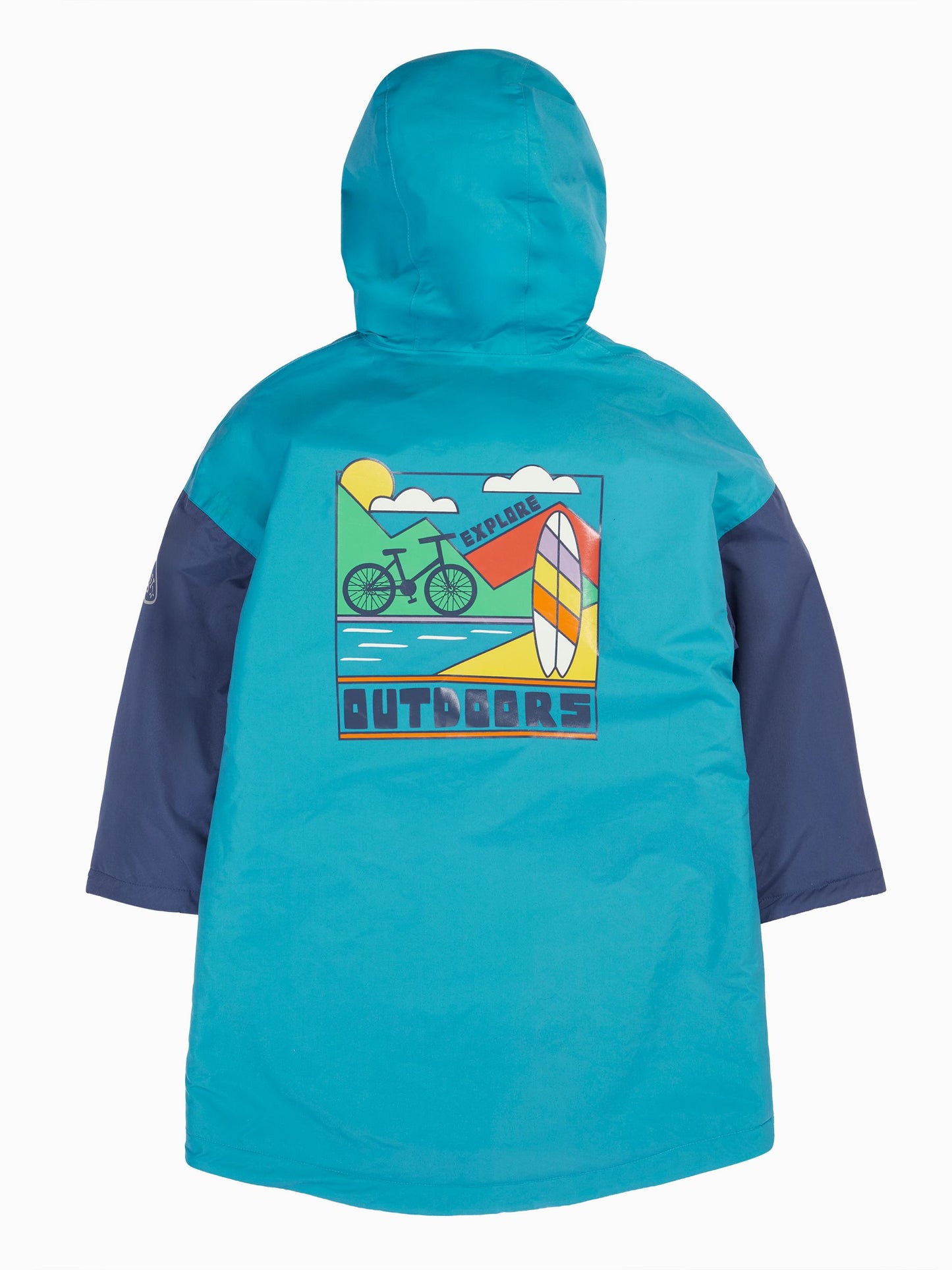 Frugi Blue Changing Robe image 2