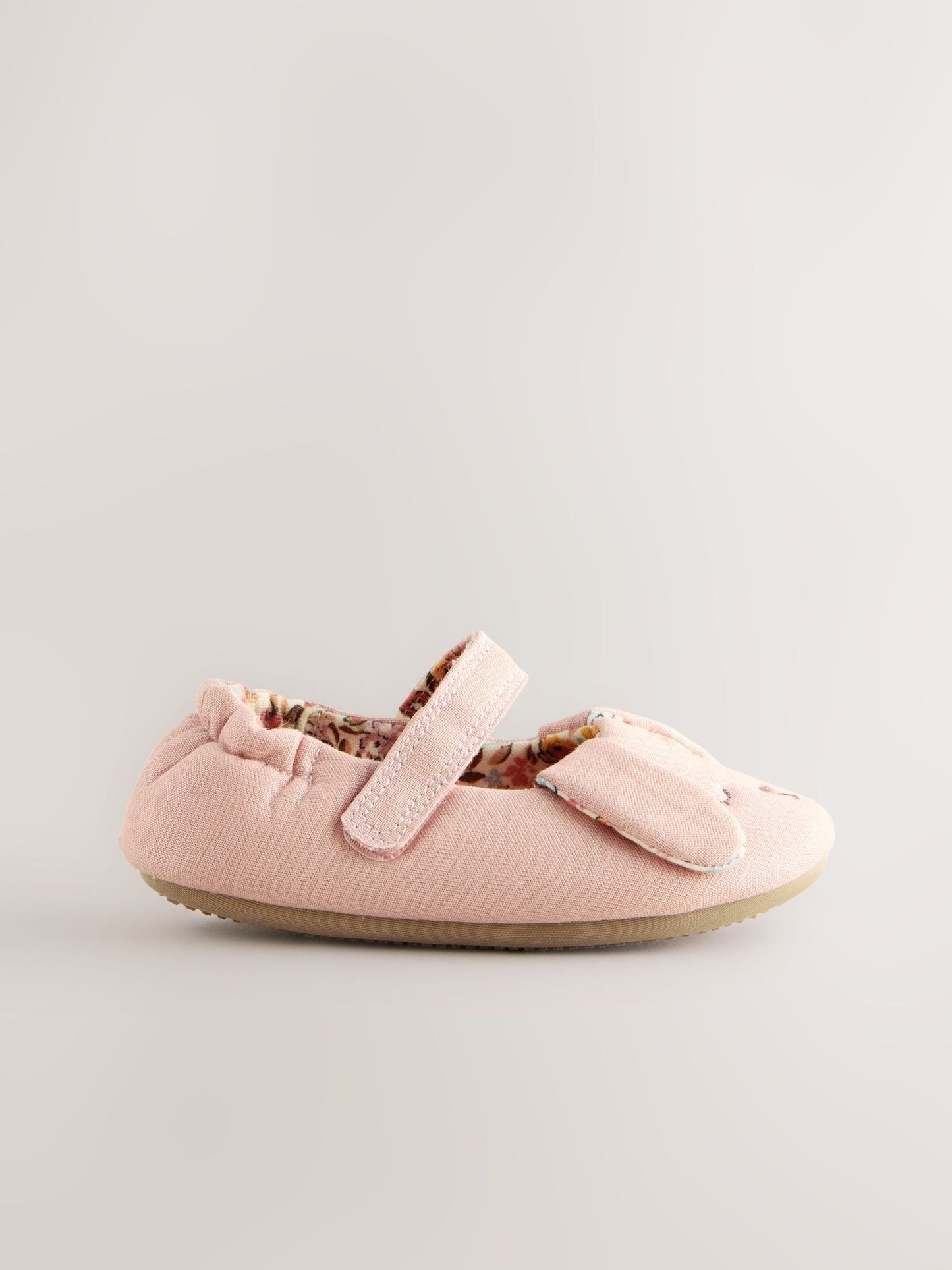 Pink Bunny Mary Jane Slippers image 2
