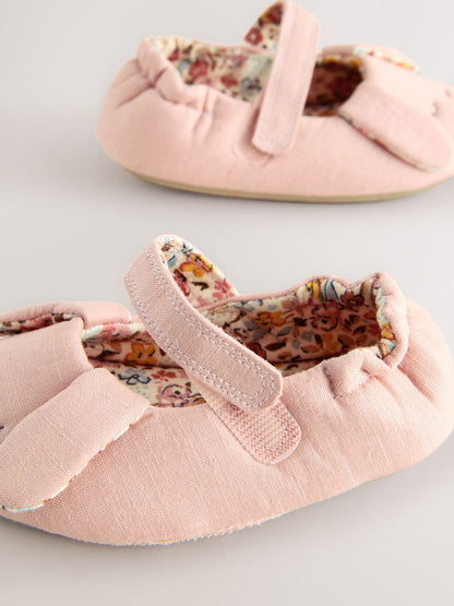 Pink Bunny Mary Jane Slippers image 4