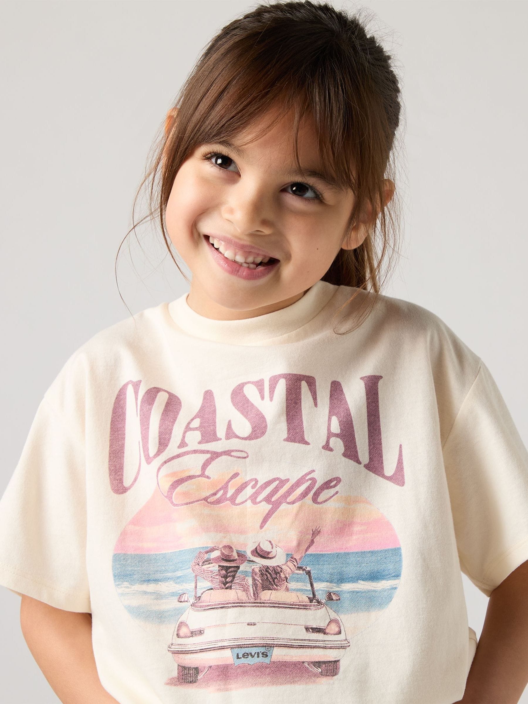 Levi's White Coastal Short Sleeve T-Shirt image 3