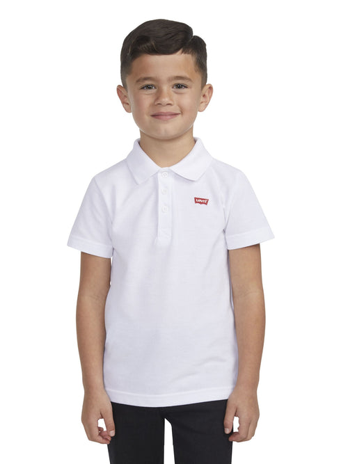 Levi's® White Batwing Polo Short Sleeve T-Shirt image 1