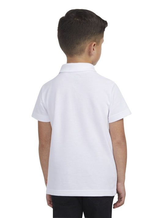 Levi's® White Batwing Polo Short Sleeve T-Shirt image 2