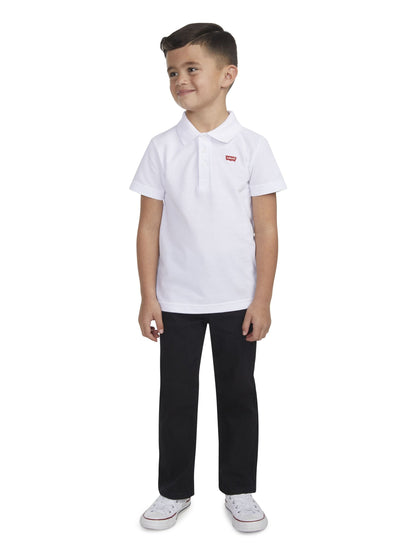 Levi's® White Batwing Polo Short Sleeve T-Shirt image 3