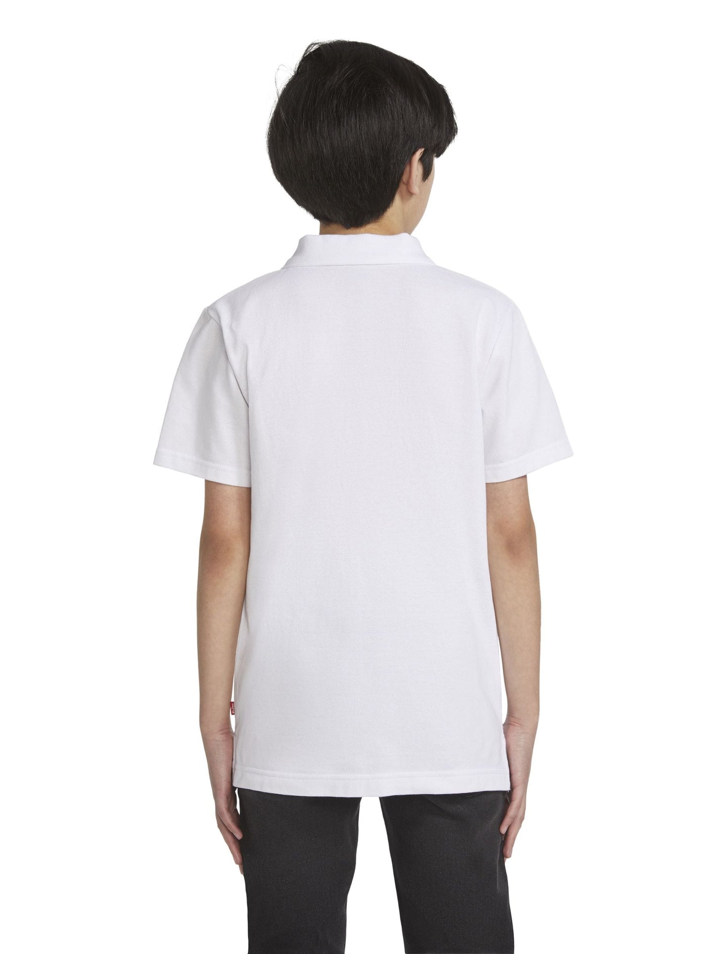 Levi's® White Batwing Polo Short Sleeve T-Shirt image 4
