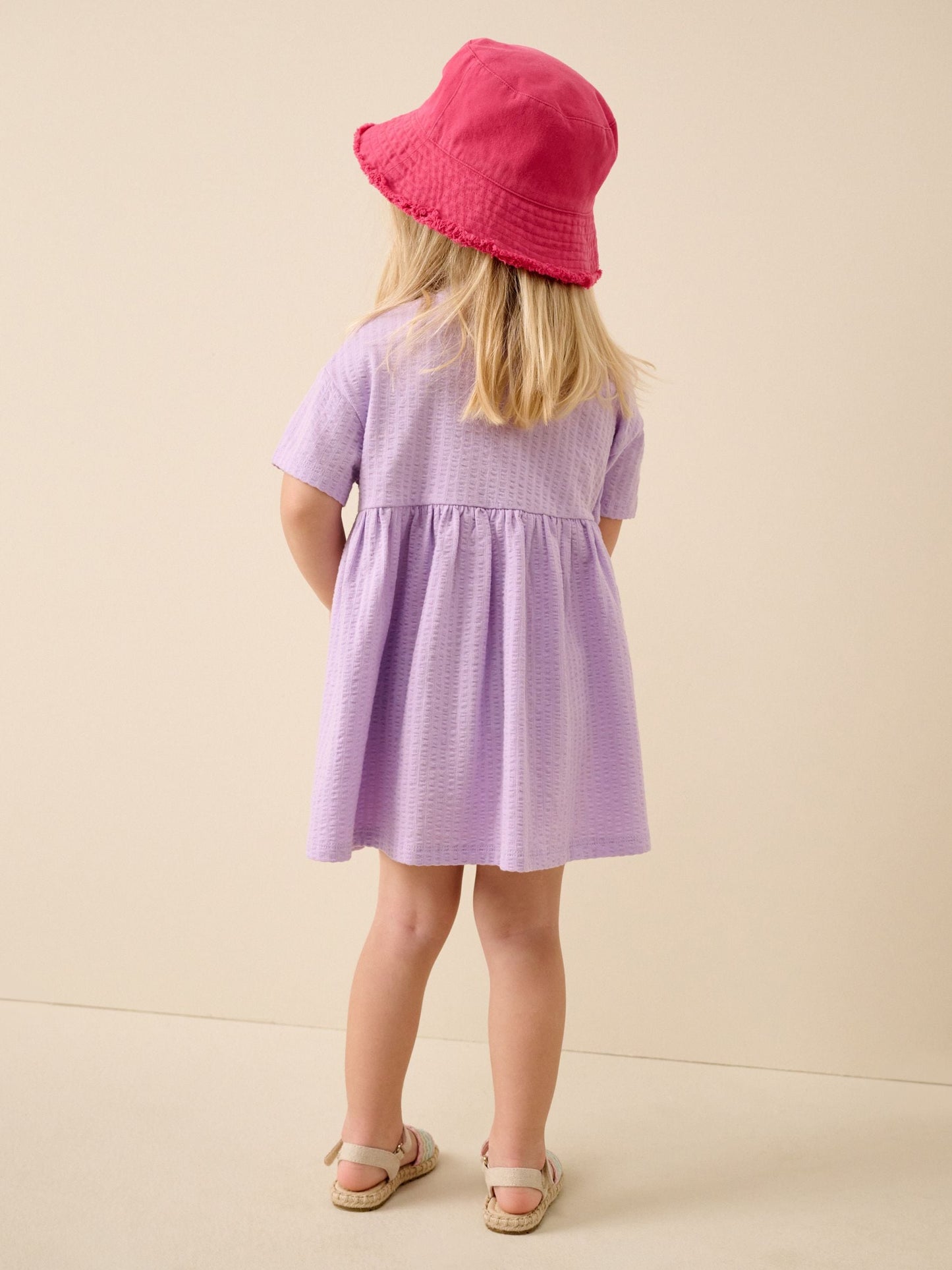 Dsiney Kidz - Lilac Purple Butterfly Jersey Dress (3mths-7yrs) image 4