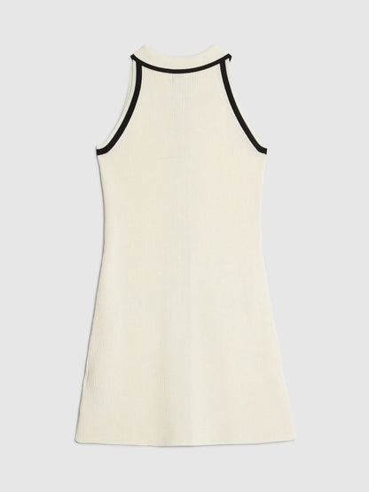 Dsiney Kidz - River Island Cream Halter Neck Polo Dress image 2