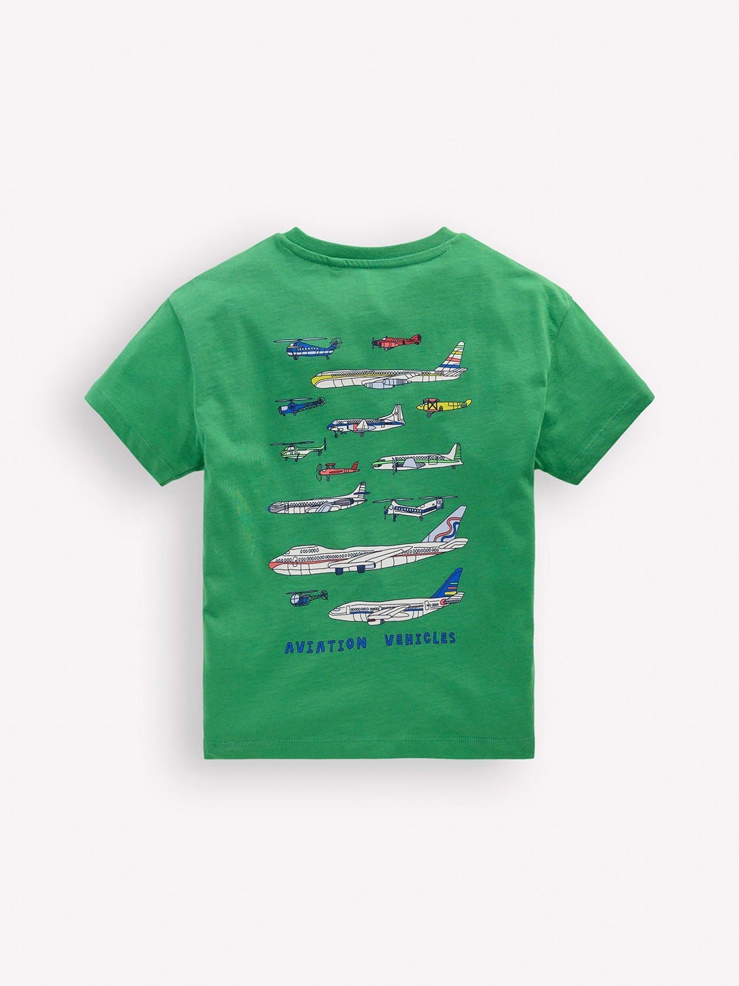 Boden Green Front Back Graphic T-Shirt image 2