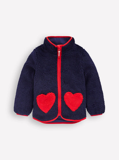 Dsiney Kidz - Boden Blue Eden Borg Zip-through Jacket image 2