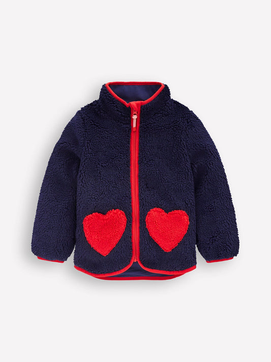 Dsiney Kidz - Boden Blue Eden Borg Zip-through Jacket image 2