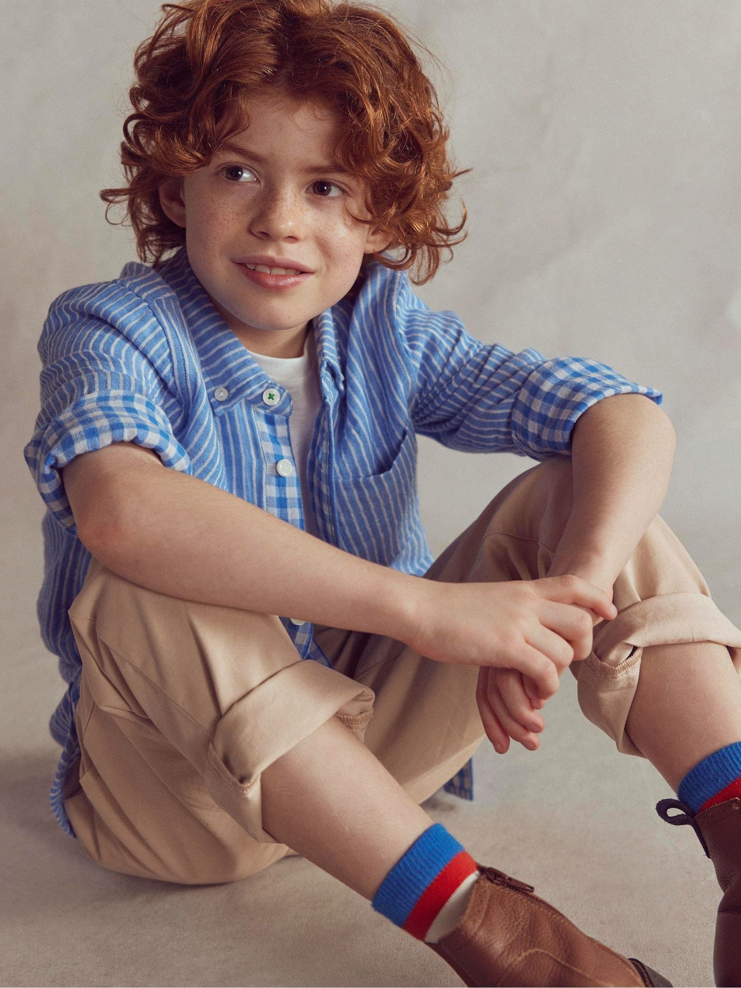 Boden Brown Classic Chinos Trousers image 4
