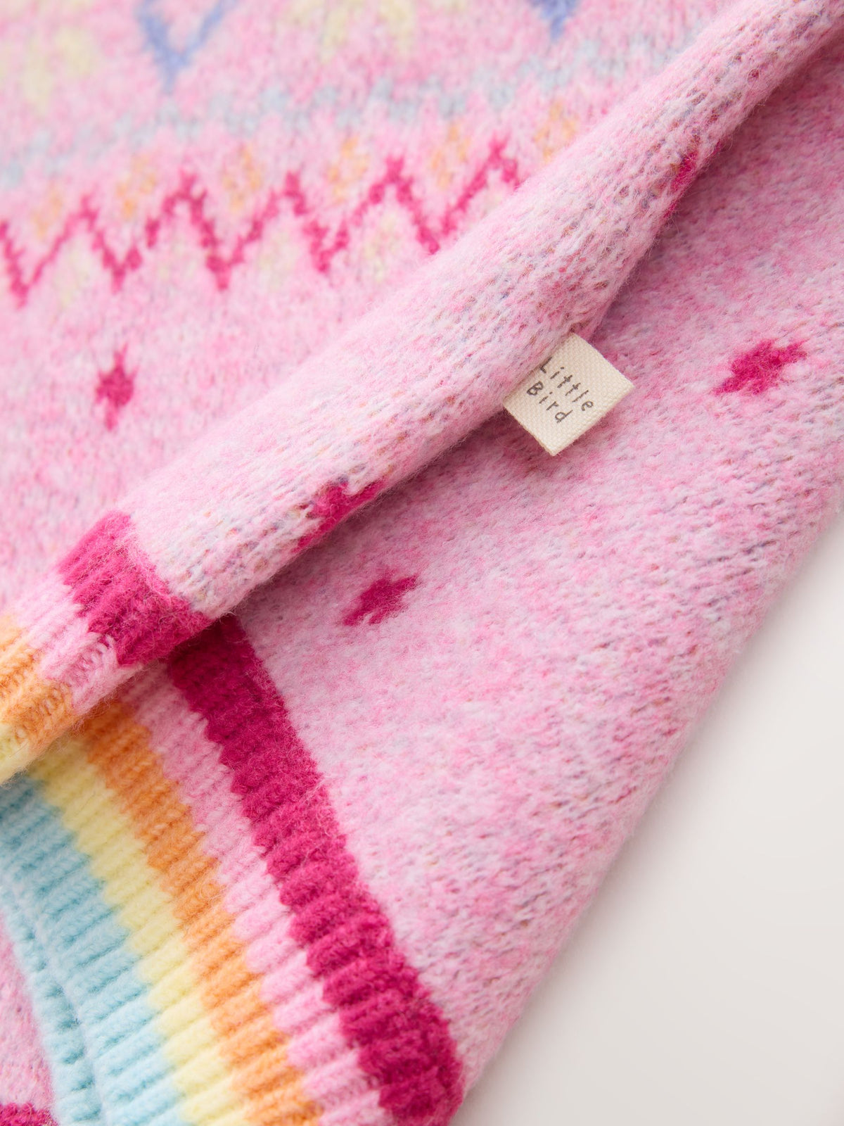 Little Bird Pink Heart Family Christmas Jumper - image 7