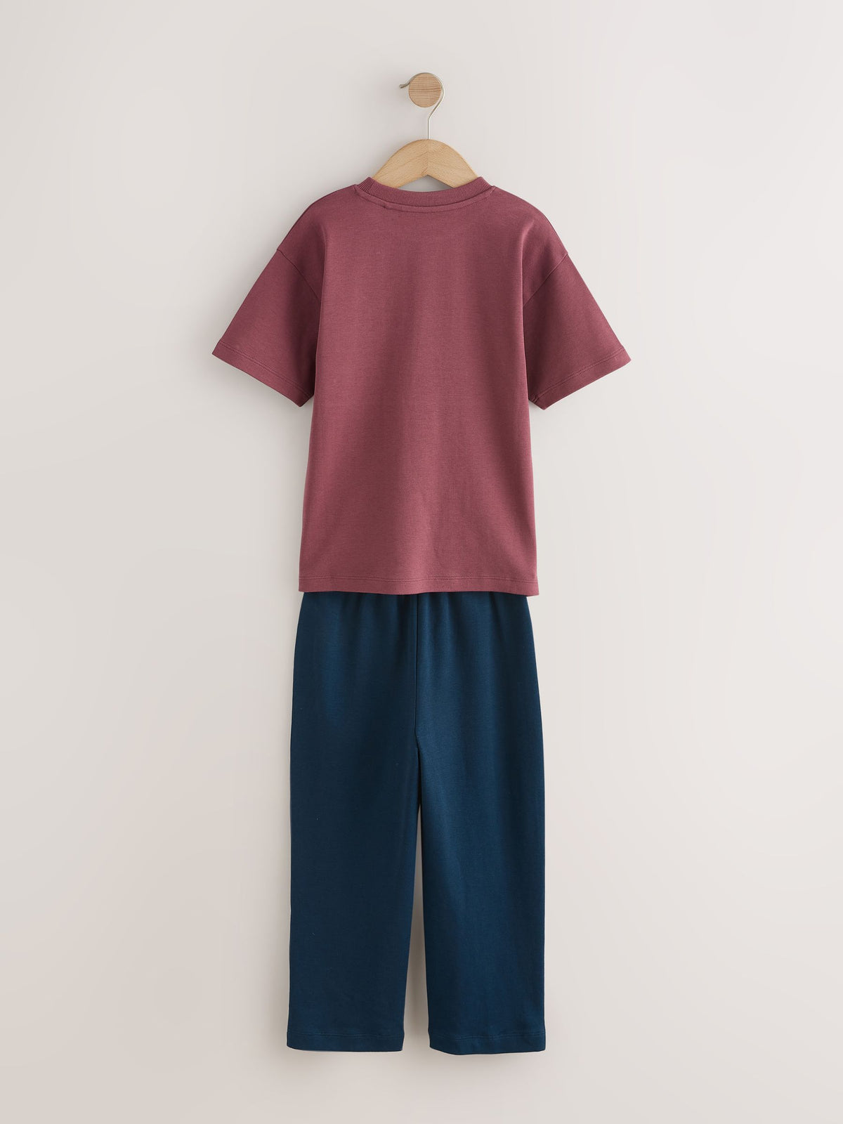 Blue/Grey/Red Short Sleeve Jogger Pyjamas 3 Pack (3-16yrs) - image 2