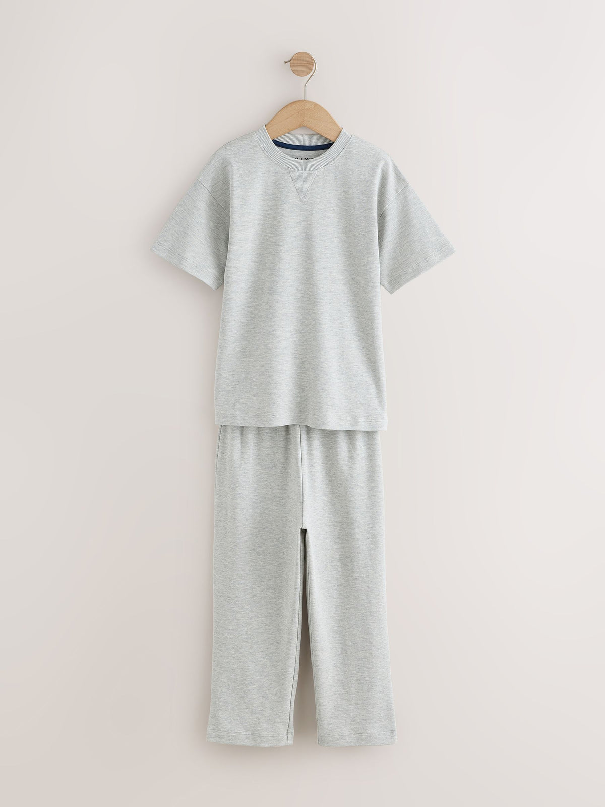 Blue/Grey/Red Short Sleeve Jogger Pyjamas 3 Pack (3-16yrs) - image 3