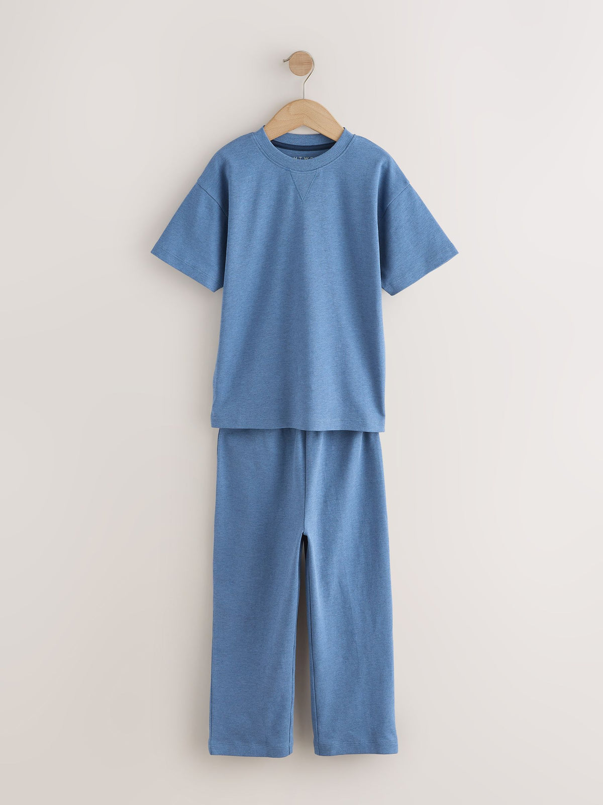 Blue/Grey/Red Short Sleeve Jogger Pyjamas 3 Pack (3-16yrs) - image 4