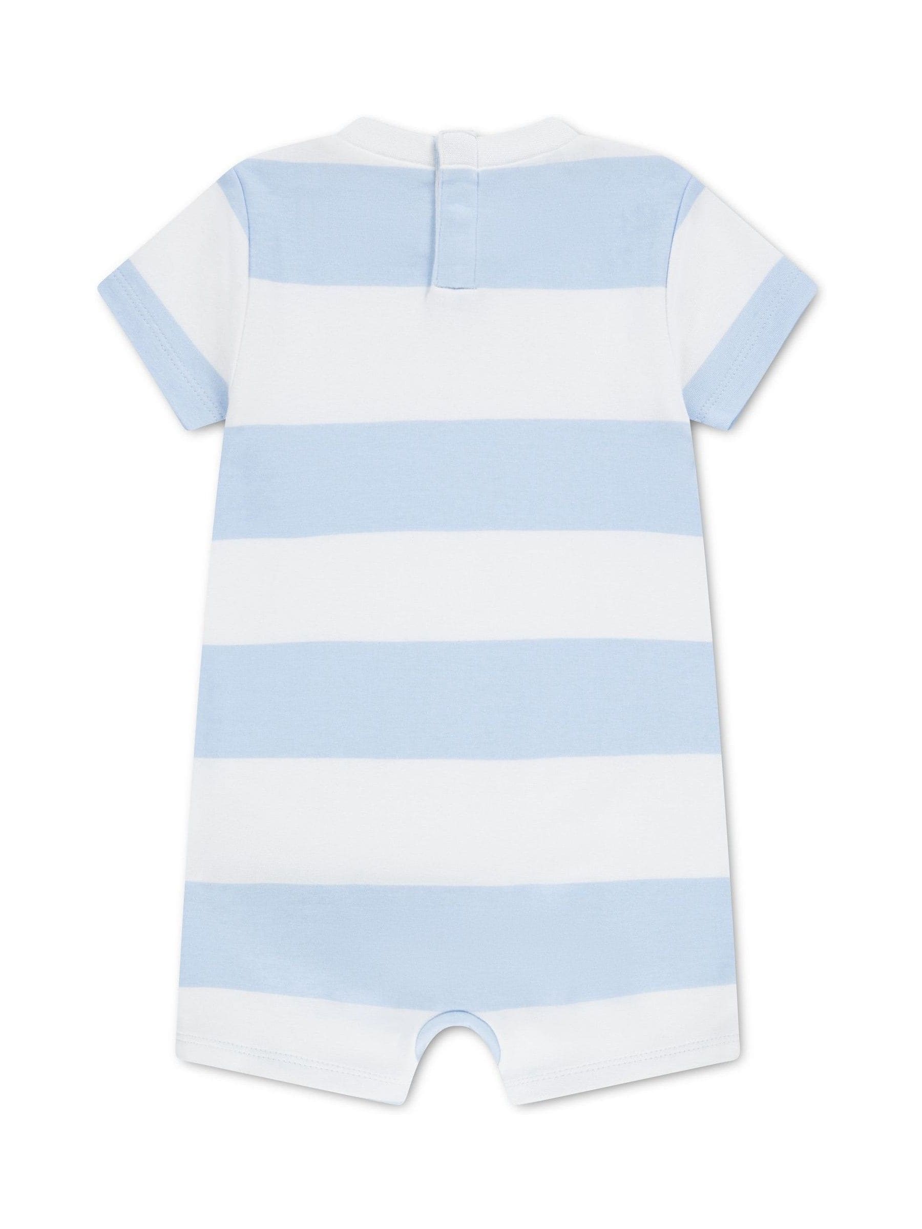 Lacoste Blue Stripe T- Shirt Romper image 2